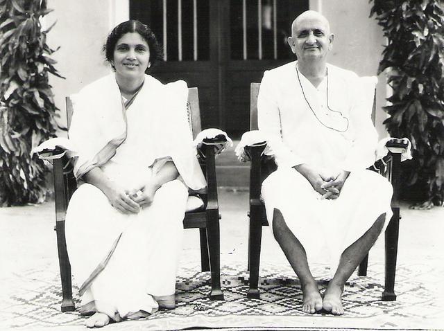Mother Krishnabai et Papa Ramdas