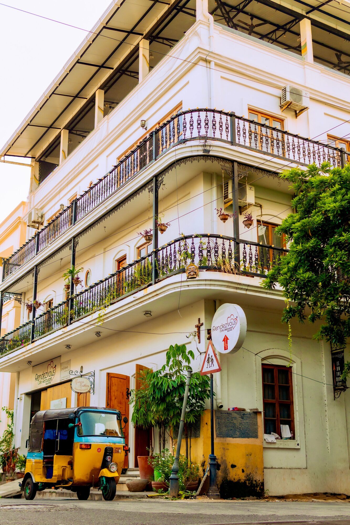 Maison coloniale, Pondichéry